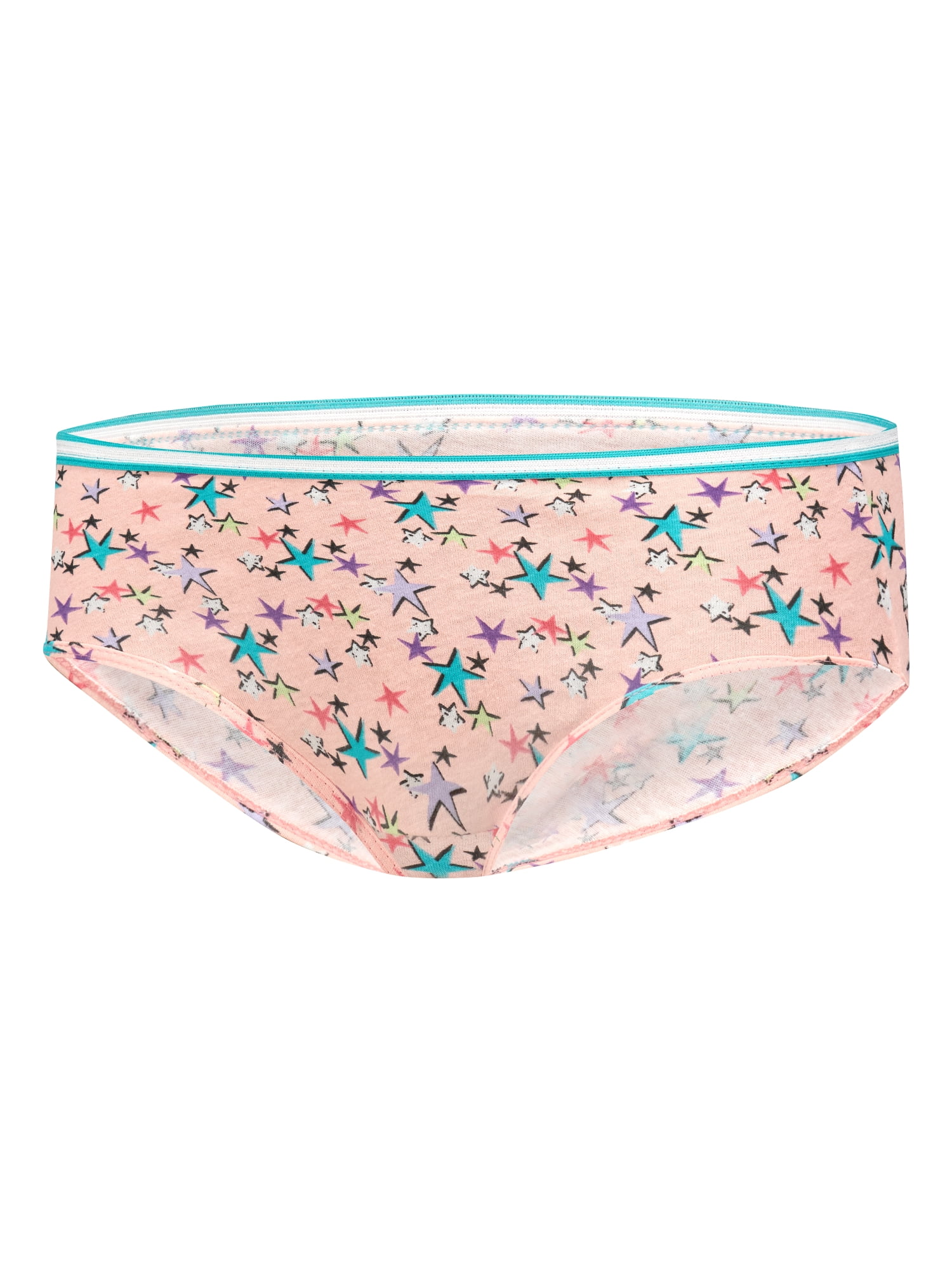Hanes Girls' Tagless Super Soft Cotton Brief Underwear, 10 Pack
