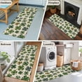 thumbnail image 6 of St Patrick's Day 2'x6' Runner Rug, Spring Green Shamrock Vintage Rustic Beige Washable Non-Slip Area Rugs for Hallway Kitchen Floor Bedroom Entryway, Laundry Carpet Decoration Indoor Mat, 6 of 9