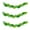 Green, variant on Tachiuwa 3x Paper Fans Garland Ceiling Hanging Decoration Ornament Background for Party Supplies Celebration Carnival Birthday Wedding Macaron