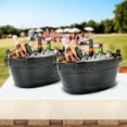 thumbnail image 4 of BREKX Set of 2 Colt Beverage Tubs in Black, 4 of 7