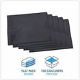 thumbnail image 3 of Boardwalk Linear Low Density Industrial Can Liners 60 gal 1.1 mil 38 x 58 Gray 100/Carton 3858GREY, 3 of 7