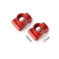 thumbnail image 2 of ZheElen Alliage d'Aluminium Résistant à l'Usure Porte-Moyeu Arrière pour 1/16 LOSI Mini-B Mini-T RC Pièce de Voiture RC Accessoires de Voiture Pièces de Rechange Rouge, 2 of 5
