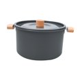 thumbnail image 3 of Olla para acampar Olla de aleación de aluminio para trabajo pesado Olla grande para hervir Olla para cocinar Olla para sopa para cocina 4L Macarena olla de cocina, 3 of 8