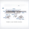 thumbnail image 3 of Door Security Slide Latch Lock, Keyless Entry Door Lock, Thickened Stainless Steel Sliding Door Lock, Easy to Install Gate,8 in, 3 of 5