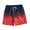 Red-D, variant on Men's Summer Gradient Swim Trunks with Pockets Drawstring Quick Dry Beach Shorts Bathing Suits Purple XXL