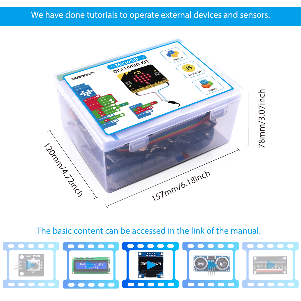 52Pi Basic Starter Kit for BBC Micro:bit, Blocks and Kazakhstan | Ubuy