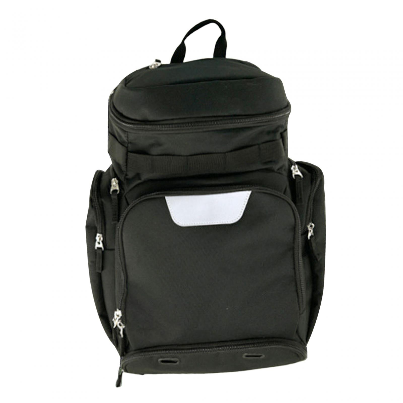 Basketball Soccer Bag Travel Bag with Shoe and Ball Compartment Sport Bag for Purpose Baseball Bag Large Capacity Black