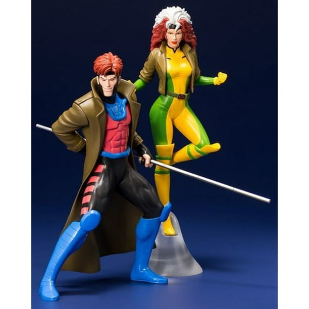 XMEN '92 GAMBIT and ROGUE TWO PACK ARTFX+ STATUE