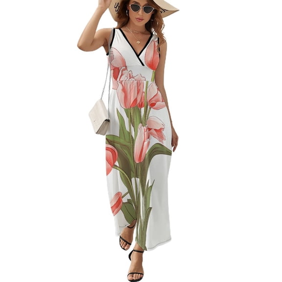 Happy Mother's Day Pattern Design Sleeveless Dress Summer Clothes for Women Women's Clothing 2025