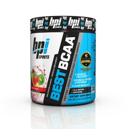 BPI Sports Best BCAA Amino Fruit Punch, 30 (Best Source Of Amino Acids)