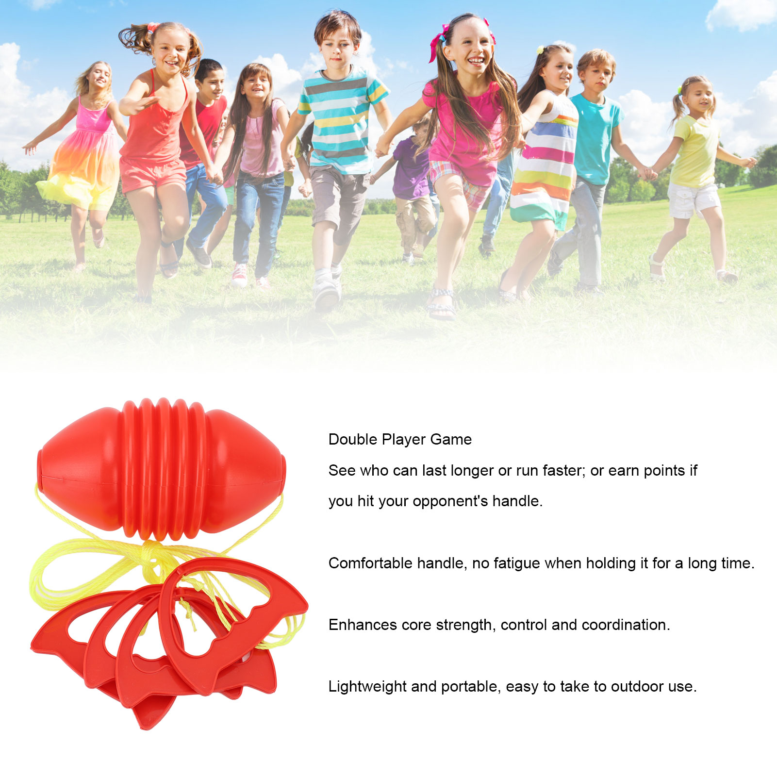 Saluaqui Interactive Pull Ball Toy Set For Cooperative Play – 2