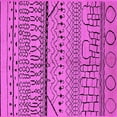 thumbnail image 1 of Ahgly Company Indoor Square Solid Pink Modern Area Rugs, 8' Square, 1 of 4