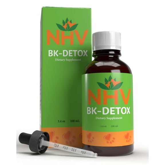 NHV BK Detox - Natural Herbal Detox Remedy for Cats, Dogs, Pets