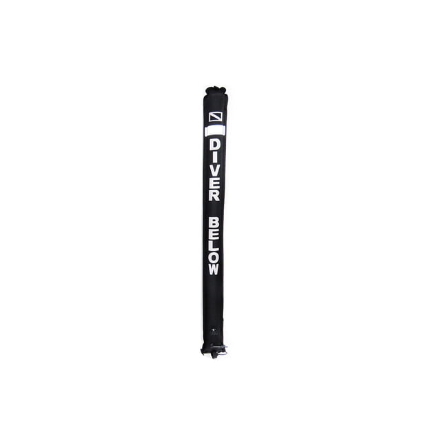 Naiovety Boya tubo de señal profesional bajo el agua resistente al desgaste salchicha engranaje buceo superficie marcador negro 1,2 m * 15 cm Deportes acuáticos Negro 1.2 m * 18 cm Naiovety OD024454-08