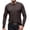 Brown, variant on Men's Long Sleeve T-Shirt Solid Color Casual Basic Tee Comfortable Winter Top Breathable Soft Shirt Men's Oversized Tee Summer Tops Streetwear
