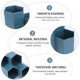 thumbnail image 3 of 1Pc Multipurpose Desktop Pen Holder Makeup Tool Container Stationery Organizer, 3 of 3