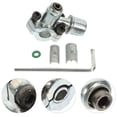 thumbnail image 3 of icolorfuled Bullet Piercing Valve Kit for Refrigerator Freezer Silver Zinc Alloy Wide Application Easy Installation, 3 of 7
