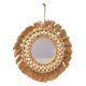 thumbnail image 3 of Espejo colgante redondo de macramé con flecos, decoración de pared bohemia, multiusos, decorativo Estilo C, 3 of 9