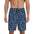 thumbnail image 3 of Lsque Anchors Ship Mens Sleep Pajama Shorts,Short Pajama Pants, Cotton Ultra-Soft Knit-X-Large, 3 of 9