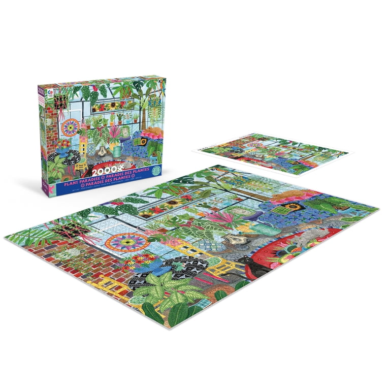 Ceaco Plant Paradise 2000 Piece Jigsaw Puzzle - 26 Inches