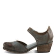 thumbnail image 4 of Spring Step L'Artiste Cabracho Mary Jane Heels | Floral Embossed Leather Pumps with Adjustable Strap, 4 of 9