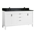 thumbnail image 3 of Avanity EMMA-VS61-DG-C Emma 61" Free Standing Double Basin Vanity Set - Grey, 3 of 5