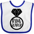thumbnail image 3 of Inktastic Ring Bearer Wedding Party Boys or Girls Baby Bib, 3 of 4