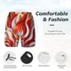 thumbnail image 3 of Fotbe Red Sun Flame Fox Traje de Baño para Hombre – Shorts de Natación de Secado Rápido con Forro y Bolsillos-Medium, 3 of 6