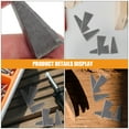 thumbnail image 4 of WEUVEB 20-Piece High Carbon Steel Grey Wedges Set for Outdoor Tool Reinforcement and Heavy Duty Use, 4 of 9