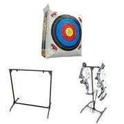 Morrell Targets Archery Target, HME 30 Inch Bag Stand, and Bow Storage Rack