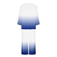 thumbnail image 5 of Puntoco Conjunto De Pijama Cómodo De Dos Piezas De Manga Larga Con Cuello Redondo Y Estampado Para Mujer De 2 Piezas Conjunto Deportivo Liquidación Puntoco Puntoco-4363, 5 of 5