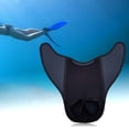 thumbnail image 2 of Cola de sirena , equipo de natación para aprender , accesorios, para entrenamiento de esnórquel, buceo, niños y adultos adulto negro Sunnimix Aletas de natación, 2 of 7