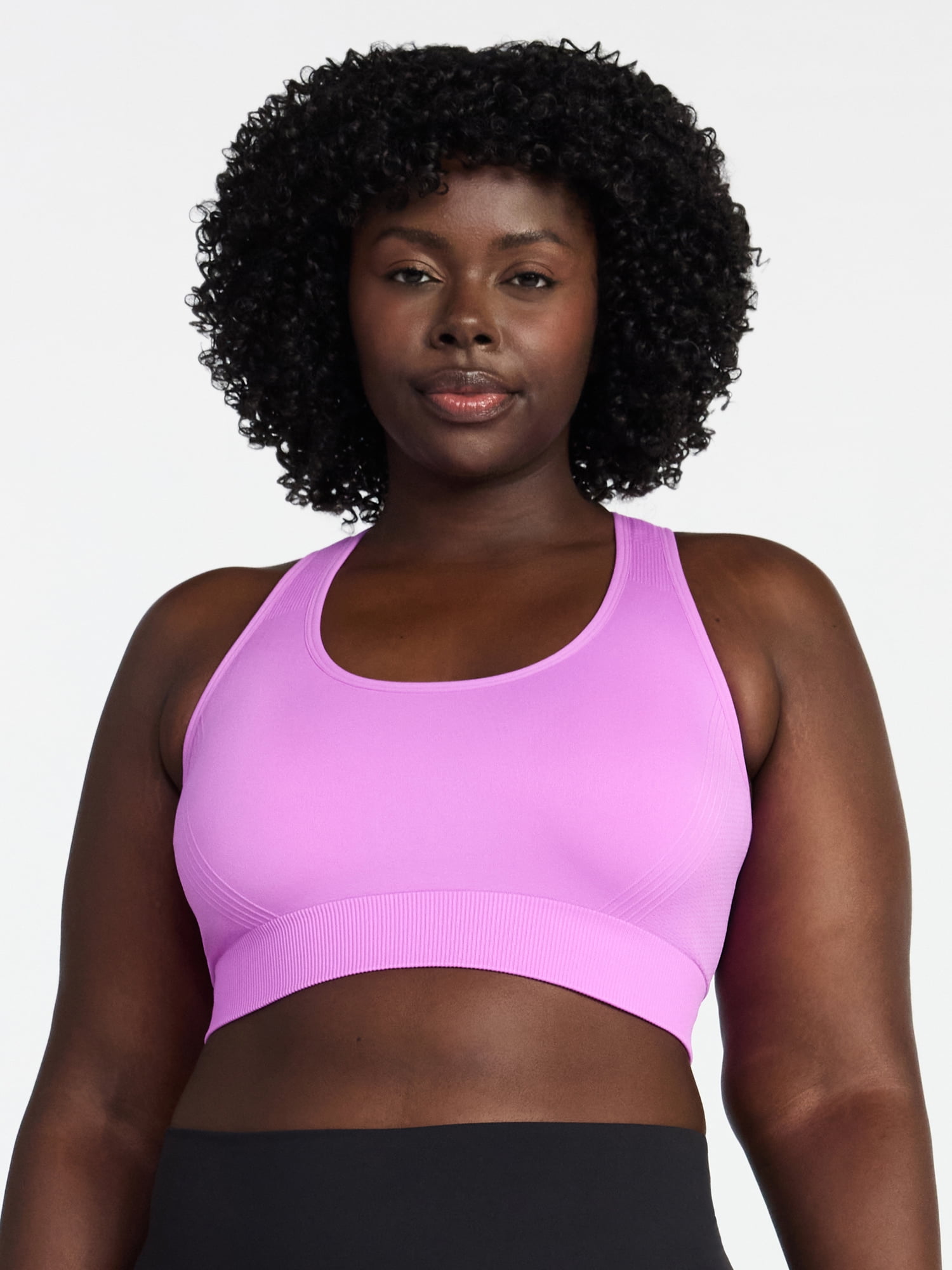 Avia Women's Medium Support Seamless Racerback Sports Bra, Sizes S-XXXL