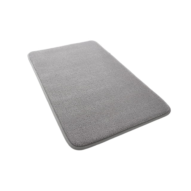 Alfombra de felpa absorbente de agua para baño,felpudo antideslizante de microfibra,alfombra suave de secado rápido para baño,ducha,aseo,entrada,cocina,alfombra de poliéster lavable a máquina.