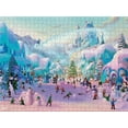 thumbnail image 2 of Ceaco Snowman Sanctuary Glitter (Zak Kinkade) 750 Piece Interlocking Jigsaw Puzzle, 2 of 5
