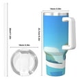 thumbnail image 4 of Silaia Bluey Print 40OZ Ice Bully With Handle,40 oz Insulated Tumbler With Lid And Straw,Stainless Steel Tumblers Cup,Portable for Travel, Gym, Home, and Outdoor Activities, 4 of 8