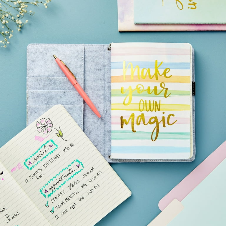 【新作からSALEアイテム等お得な商品満載】 Notebooks Inspirational Pack 6 for Motivational A5 Women, ノート