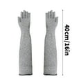 thumbnail image 2 of LLDYYDS Pet Handling Gloves – 16" Extra-Long Cat Grooming Arm Sleeves, Anti-Scratch Protective Sleeves for Nail Trimming, 2 of 7
