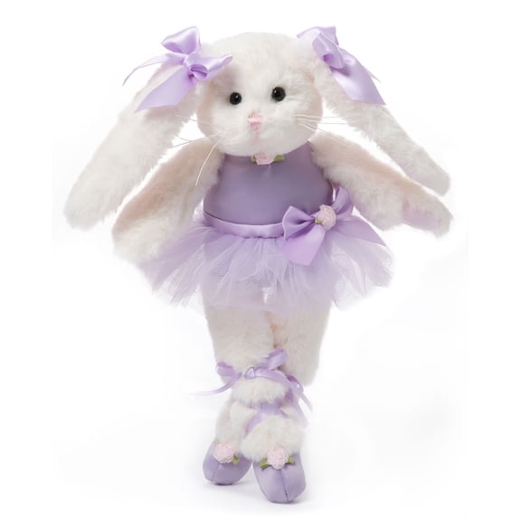 Bearington Collection Ballerina Stuffed Animal - Ballet Doll - Dance Recital Gifts for Girls - Bunny Twirlina - 12"