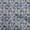 Medium Blue, variant on oneOone Cotton Poplin Twill Light Blue Fabric Abstract Geometric With Texture Dress Material Fabric Print Fabric By The Yard 56 Inch Wide