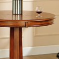 thumbnail image 2 of Hillsdale Vue du Parc Bar Ronde Hauteur Table de Pub en Chêne Brun Moyen, 2 of 5