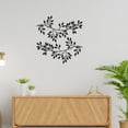 thumbnail image 3 of Metal Wall Hanging Art Leaf Wall Decoration Olive Tree Branch And Leaf Hanging Wall Decoration Iron Art, 3 of 5