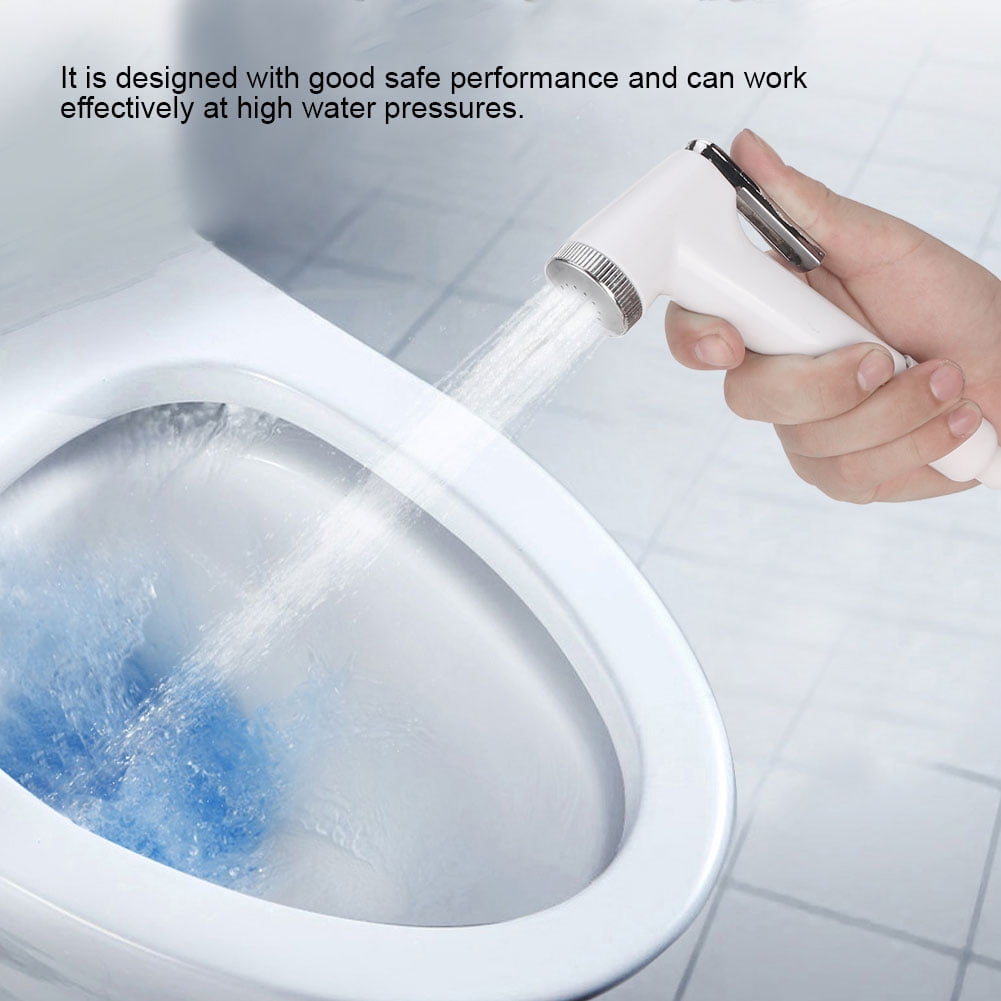 Toilet Seat Attachment Fresh Water Pull Tube Bidet Spray Tool Handheld Shattaf 