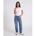 thumbnail image 5 of Real Essentials 3 Pack: Women's Cropped Cap Sleeve T Shirts Cotton Crew Neck Short Sleeve Tees Casual Going Out Summer Tops, 5 of 7