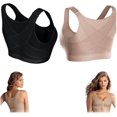 thumbnail image 1 of HSHDLDF 2Pcs Semibras for Older Women Front Closure,Goldies Bra for Seniors Front Closure Back Support, 1 of 7