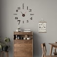 thumbnail image 1 of Reloj de pared creativo digital simple y moderno nórdico, reloj de acrílico distintivo, reloj de cuarzo decorativo para pared y sala de estar, 1 of 5
