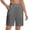 Grey, variant on Capris for Women Summer Stretch Knee Length Workout Yoga Pants Casual Elastic Waist Cropped Joggers with Pockets plus Size Casual Dress Pants for Women Animal Print Pants for Women High