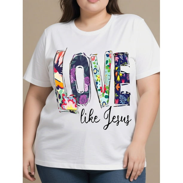 Words Floral Regular Size Picnic Novelties Top Tees Unisex Supplies Comfortable Comfy New Arrivals Sporty Career Marathon T Shirt Wedding Women Under Shirt Absorb Sweat Art New Arrivals Gift