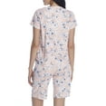 thumbnail image 2 of Karen Neuburger Womens Girlfriend Knit Bermuda Pajama Set Style-RF0382M, 2 of 2