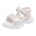 thumbnail image 3 of Staki Girls Reef Sandals Girls Sandals Open-Toe Summer Outdoor Unisex Child Sport Sandals Athletic Lightweight(Pink,13.5 Little Kid), 3 of 9